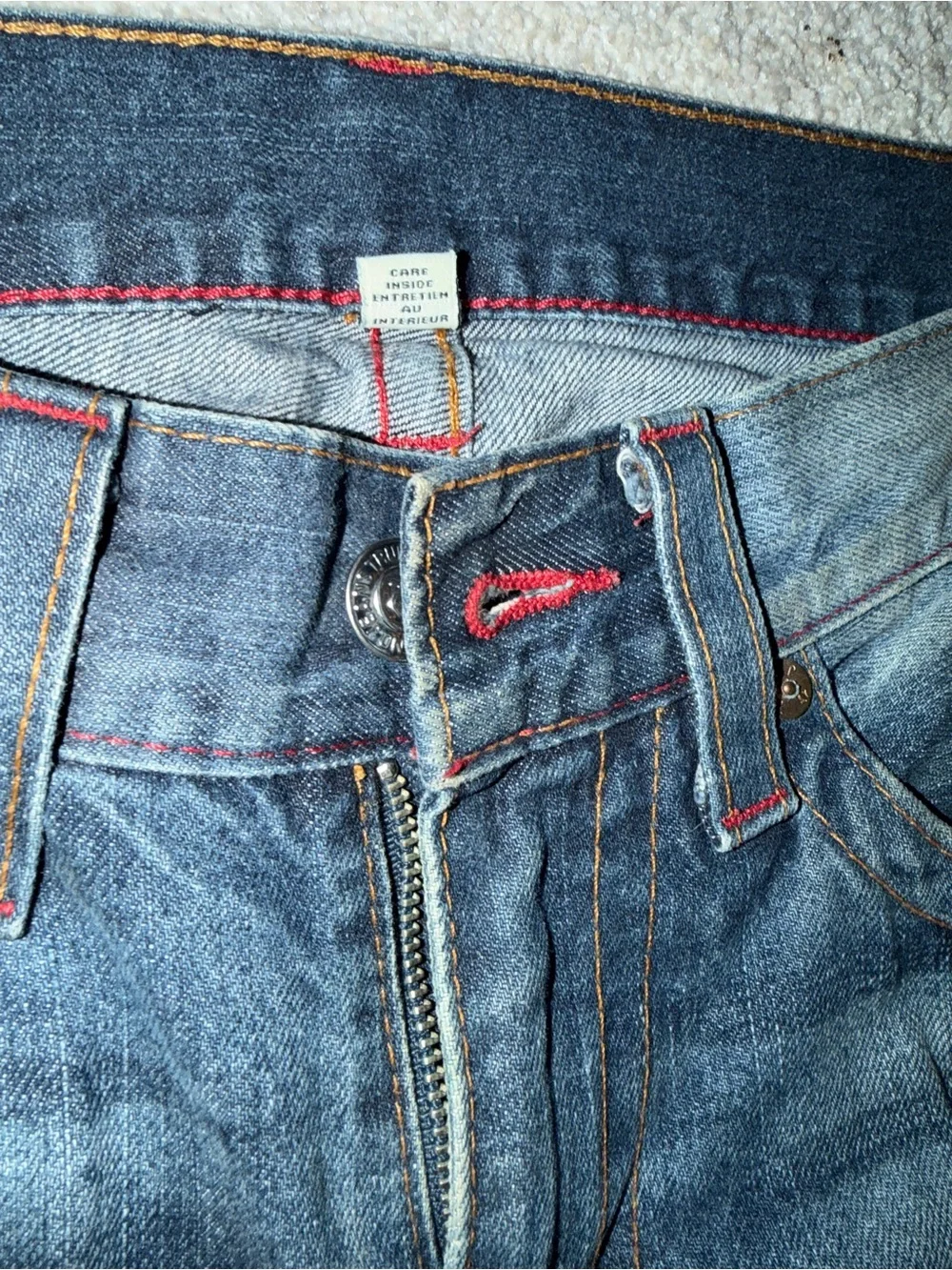 True Religion Billy Super T Flap Bootcut Jean